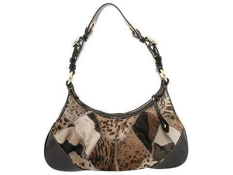 One Leather Fur Animal Biasia Bag Cuoio Patent Print Francesco New Heaven Olga