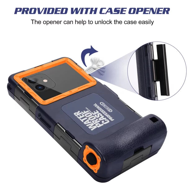 (2016) Snorkeling [15m/50ft] Underwater Panasonic Photo to Liquidproof 6.9 Surfing with Housing Swimming Lanyard Inch Diving all Up for Professional Phones UrbanX Protective Eluga I2 Case And Video LCD