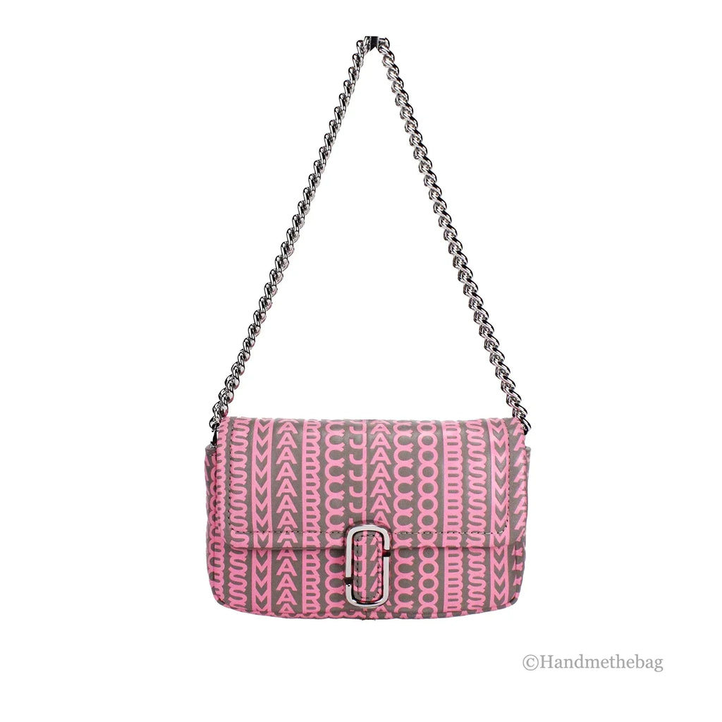 Mini The Marc Crossbody Pink Bag Neon J Marc Leather Jacobs Monogram Shoulder