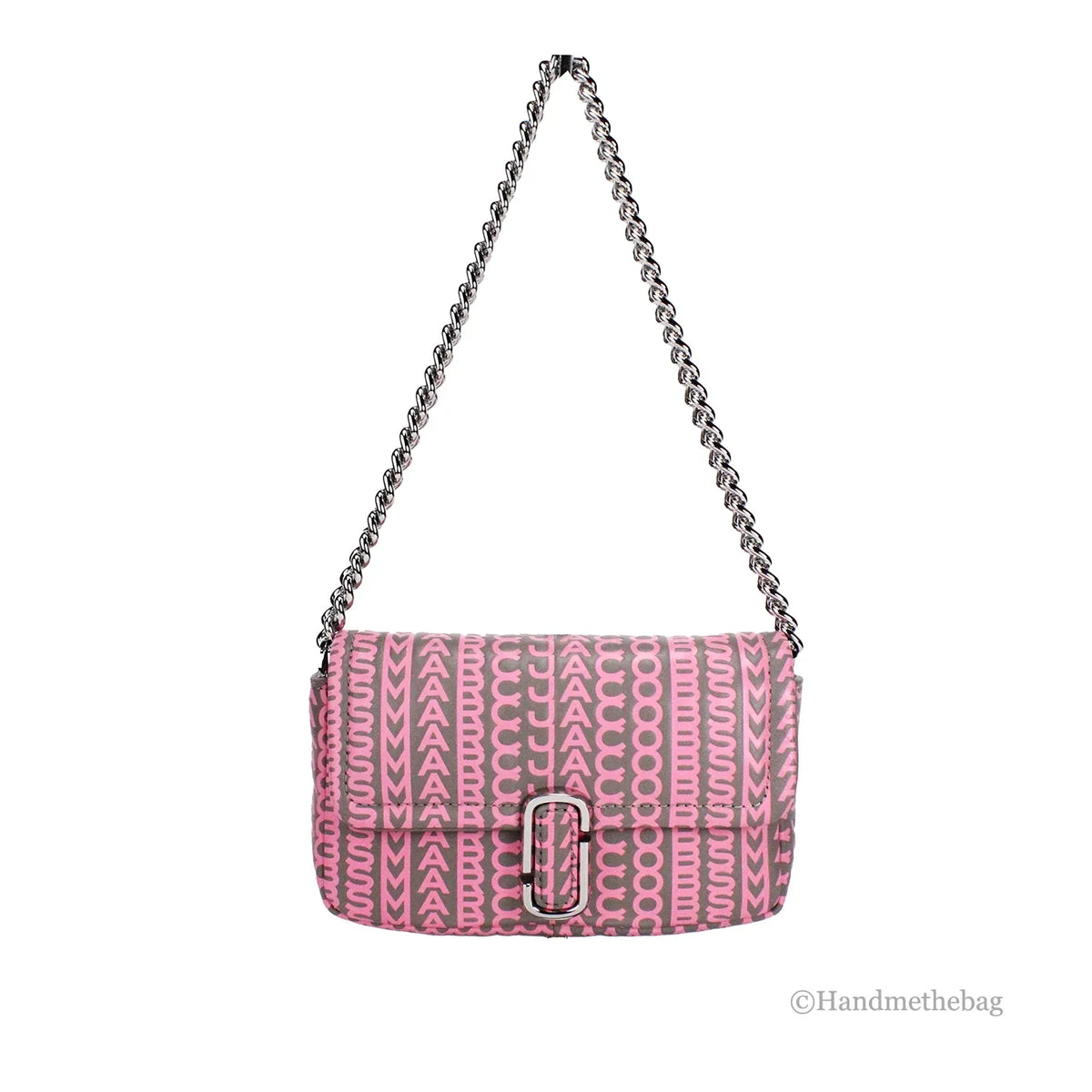 Mini The Marc Crossbody Pink Bag Neon J Marc Leather Jacobs Monogram Shoulder