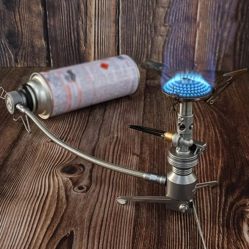 Portable Butanes Connector, Camping Cooking Canister for Adapter Stove Equipment Tripod Camping CAMPINGMOON