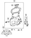 OE Rear View 68452959AC 2018-2024 Camera Genuine New Mopar
