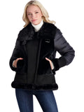 Coat Women's Mixed Puffer Saylor Media Tahari