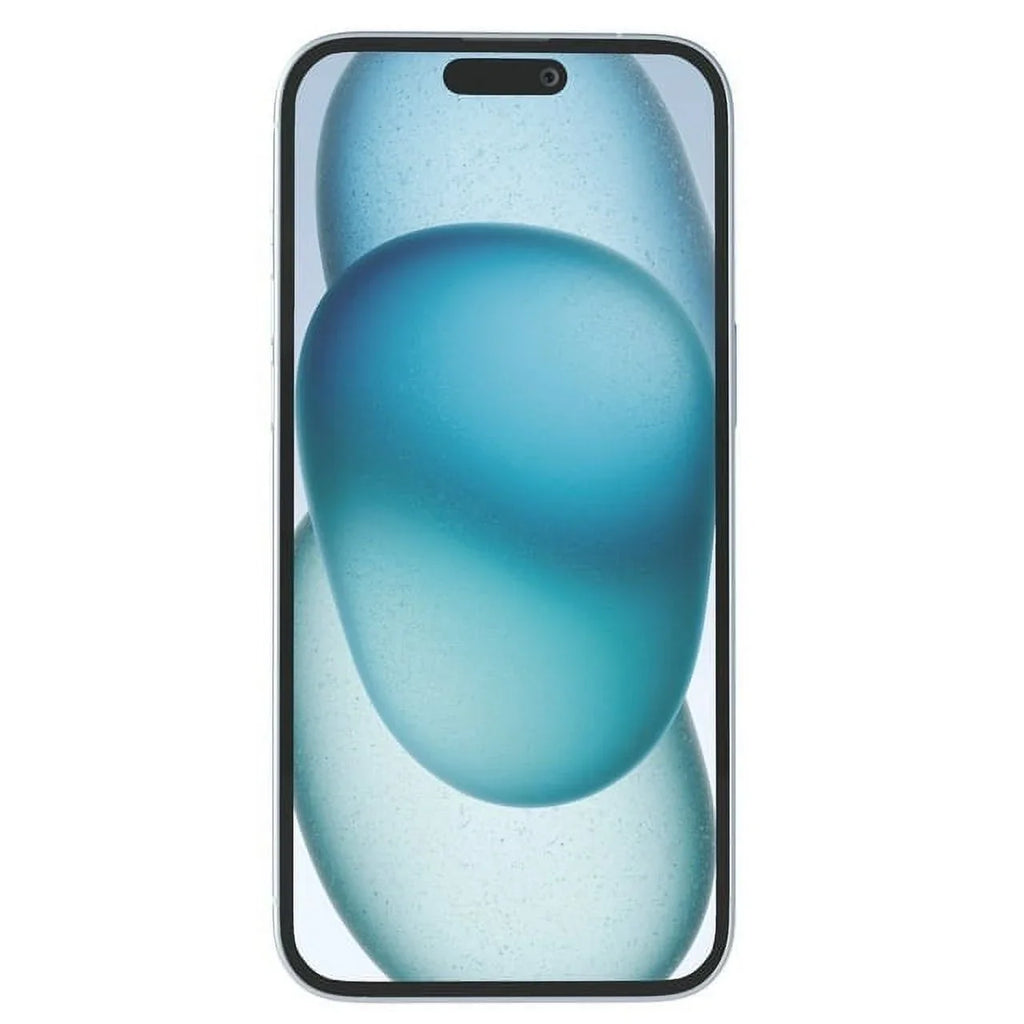 15 Restored (Straight Apple Talk) 128GB Blue Plus iPhone - (Refurbished) (TracFone)