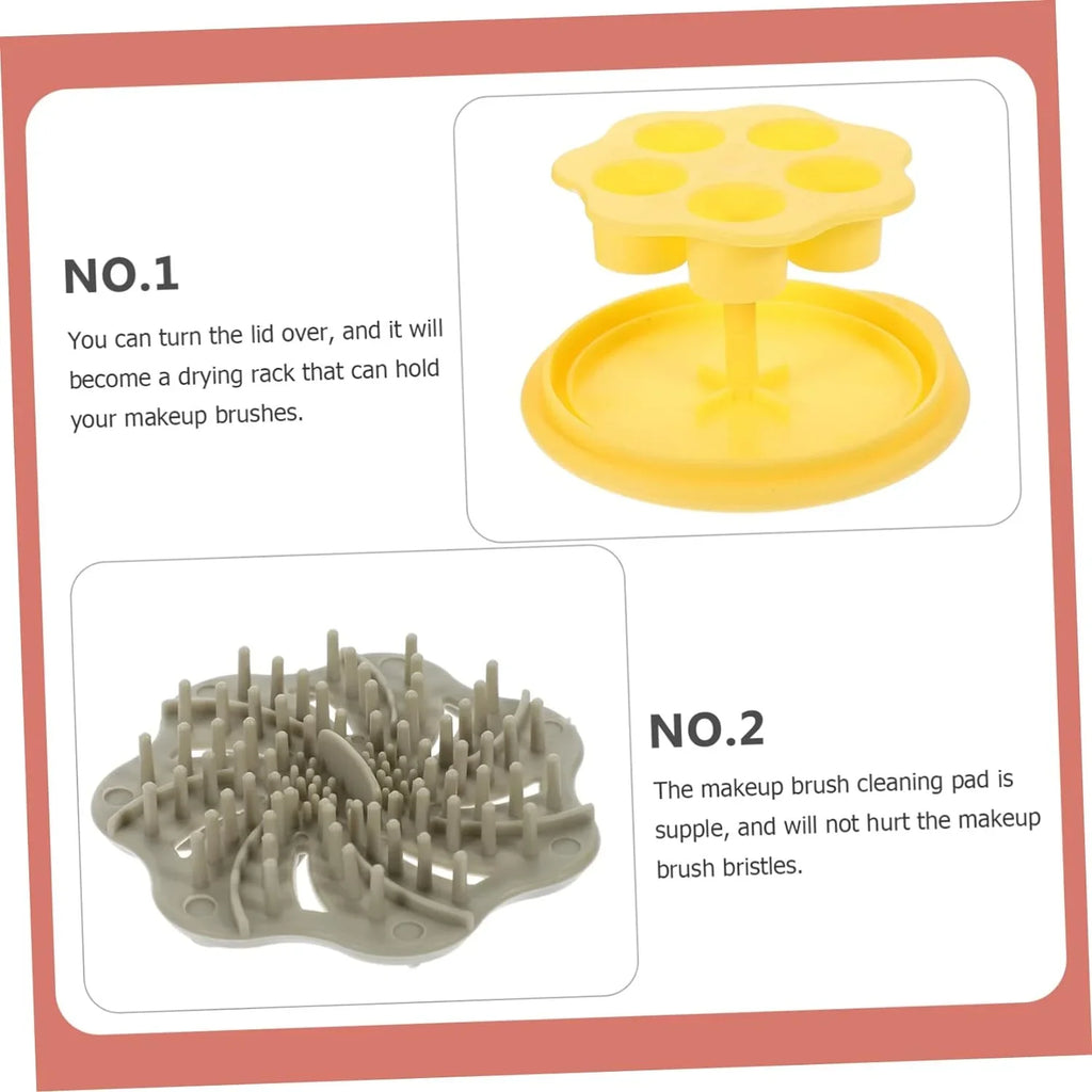 Brush DIY Brushes Kit Pp Brochas Makeup & Beauty Makeup De up Brushes Bowl Brush Cleaning Tools Kits Cleaner Maquillaje Limpiador Cosmetic Silicone Brush Sets De Makeup Make Kit 5