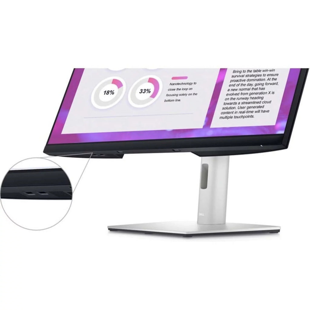 Monitor, Black ComfortView x Dell P3223QE 2160 32\" LCD & 3840 Plus, sRGB Silver,