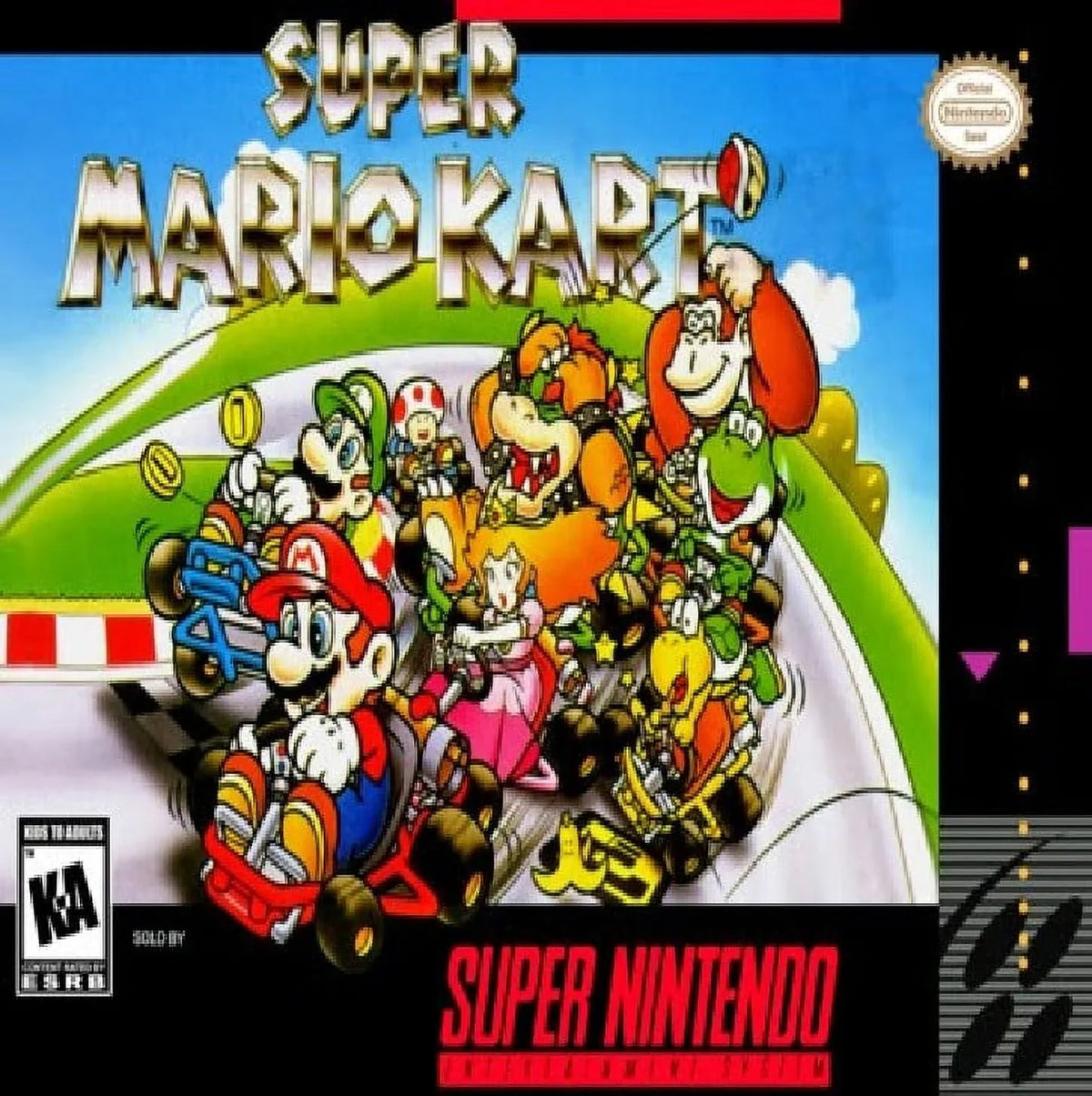 (Refurbished) Kart (SNES) Super Restored Mario