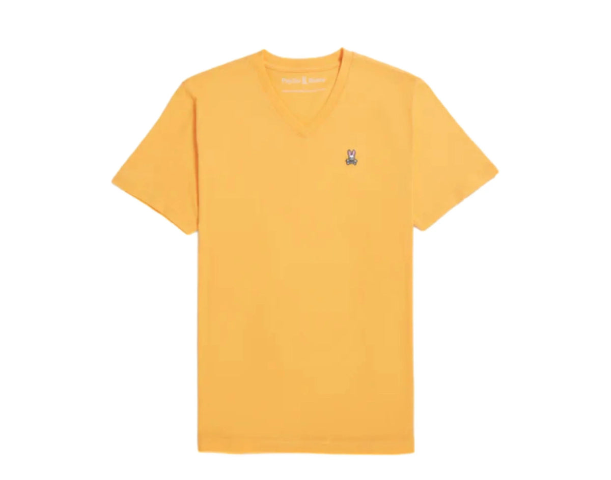 Tee BunnyPsycho Men's V-Neck Classic SodaM Psycho Bunny ShirtOrange