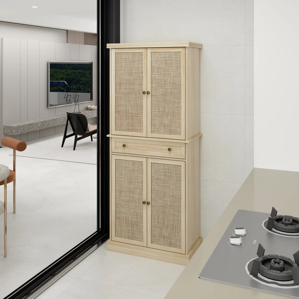 Inner Cabinet Storage Adjustable 4 with 4 with Shelves, Cabinet Drawer, Door 1