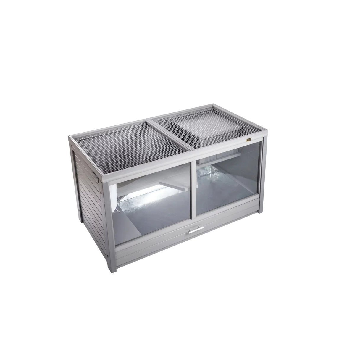 Park ECOFLEX® Indoor Rabbit Habitat-Nantucket Hutch Grey Avenue Jumbo