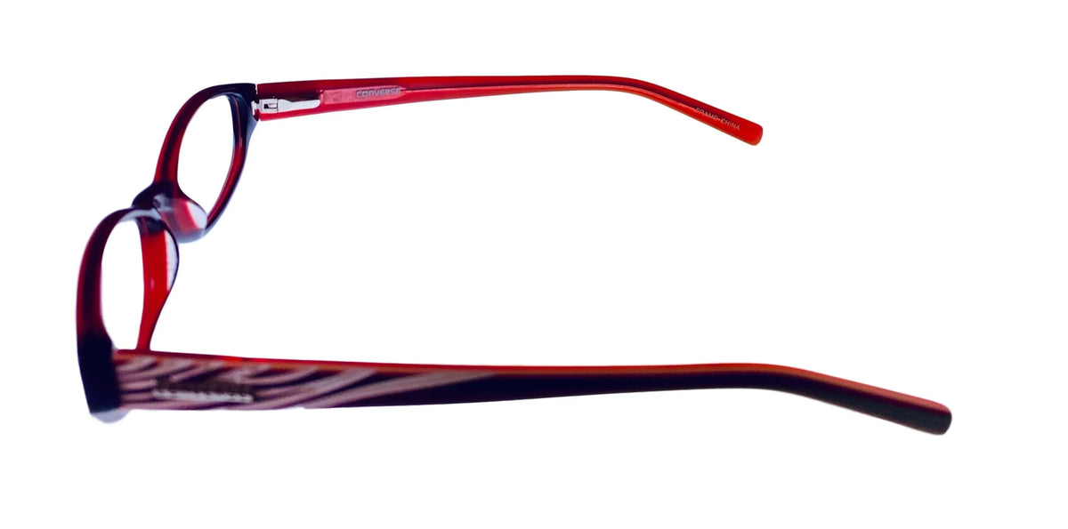 Converse Eyewear 46mm Red Pick Oval Plastic Frame. Me