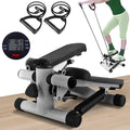 Equipment Bands, Resistance Height Stride Gray with for Exercise, Stepper Cardio Stepper Stair Stepper Mini Adjustable