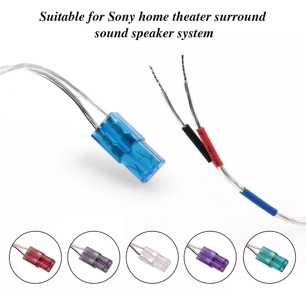 for Pcs Speaker Replacement Soundbar Sony Cables Home New Theater 6 Speakers Universal