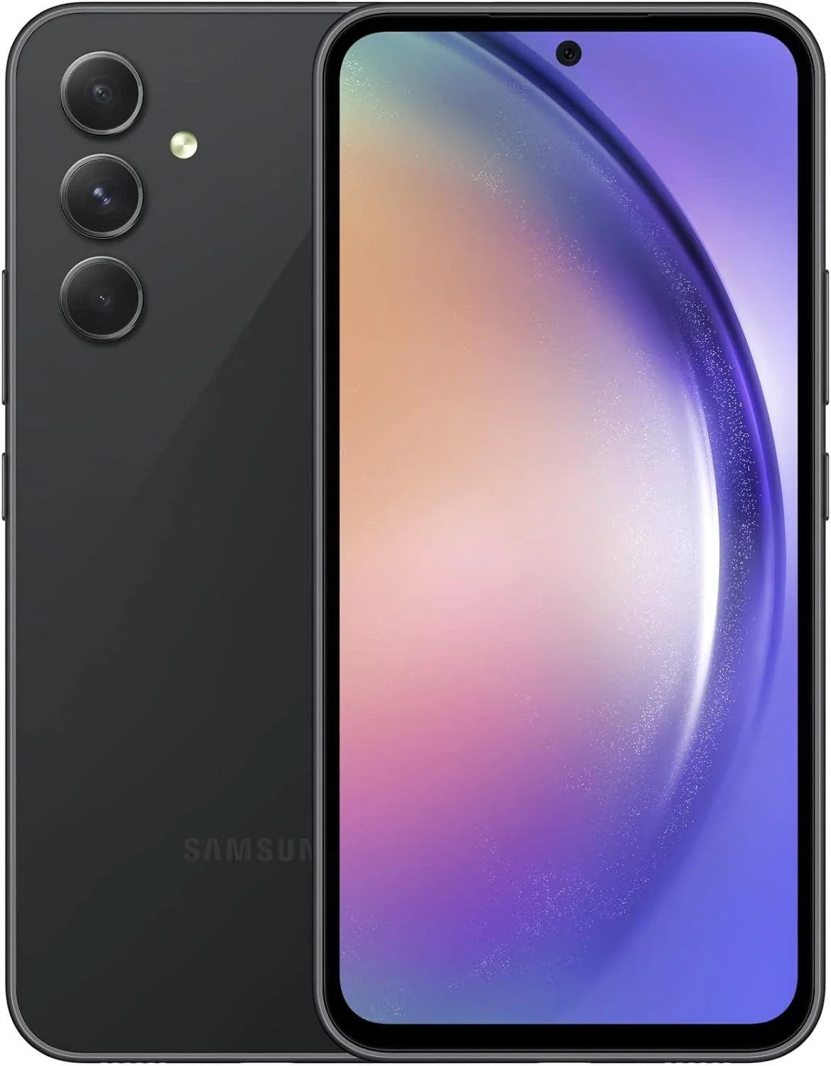 Unlocked Graphite Restored USA (128GB 5G Cam Dual + 120Hz + SM-A546E/DS) Sim 4G SAMSUNG 6.4" (Refurbished) LTE Triple 50MP Market) Galaxy (Awesome A54 T-Mobile/Mint/Metro (Only 8GB)