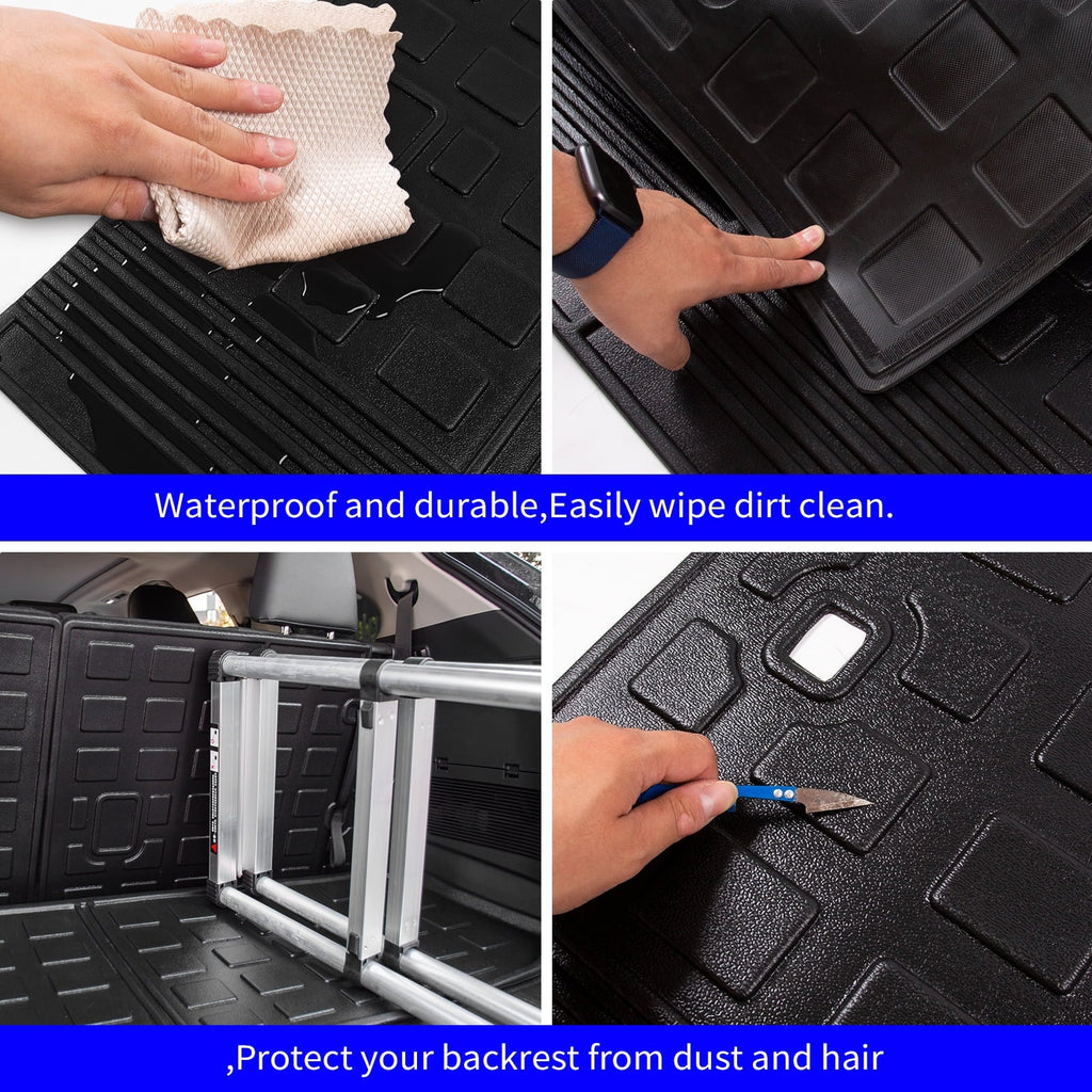 Mat Floor Seats Cargo Highlander Trunk Highlander Toyota 7 2020-2024 Accessories Fit 2023 Mats r
