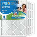 FPR by 8 Made & Pleated 30x36x1 WICKED Air Premium Filter Air USA 5 Filter 700 Comparable Furnace FILTERS MPR MERV HVAC 4 AIR. Filters Electrostatic Conditioner AIRX CLEAN AC Pack 30x36x1 to
