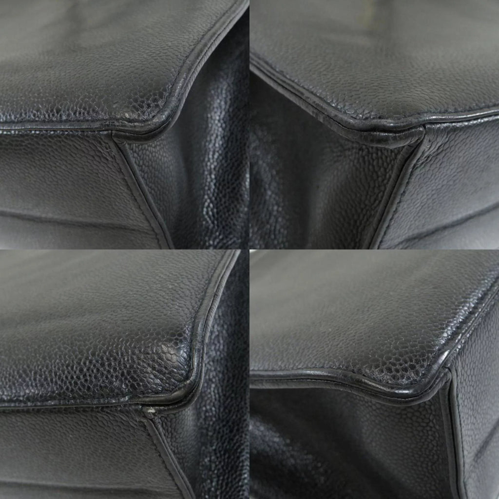 (Good) COCO Handbag MARK CHANEL Caviar Skin Pre-Owned