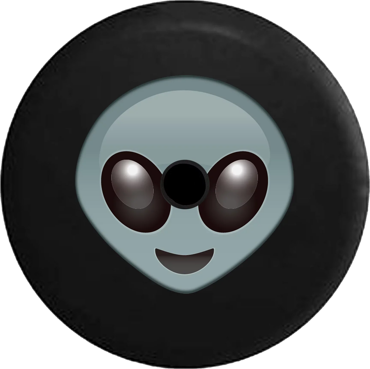 Cover Happy Camera Tire Smiling for Alien JL 2019 Spare Inch Backup 32 2018 Jeep RV Emoji Head Wrangler