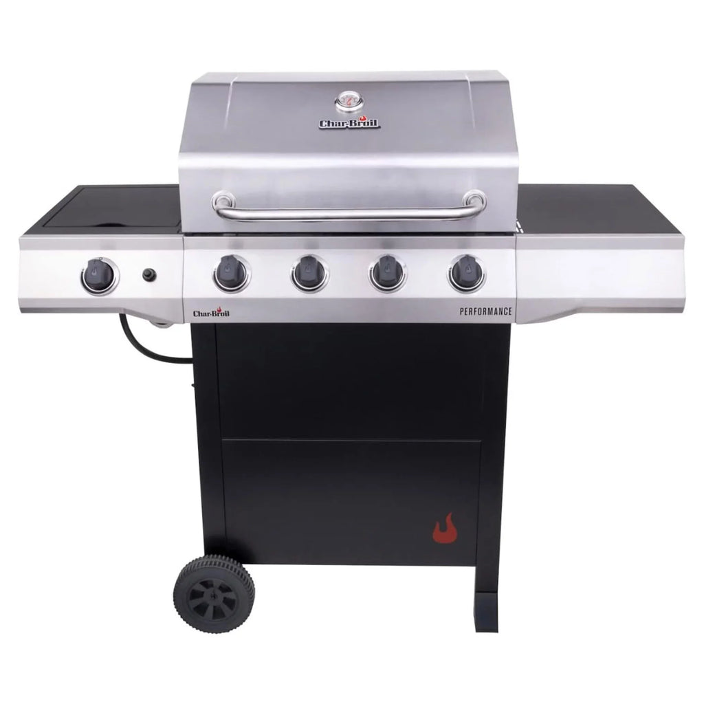 Stainless Performance Char-Broil 4 Gas Series Propane Grill Steel Burner