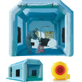 No 1 Blower Tool Paint Portable Room TKLoop Booth 1100W with Inflatable 20x10x9Ft