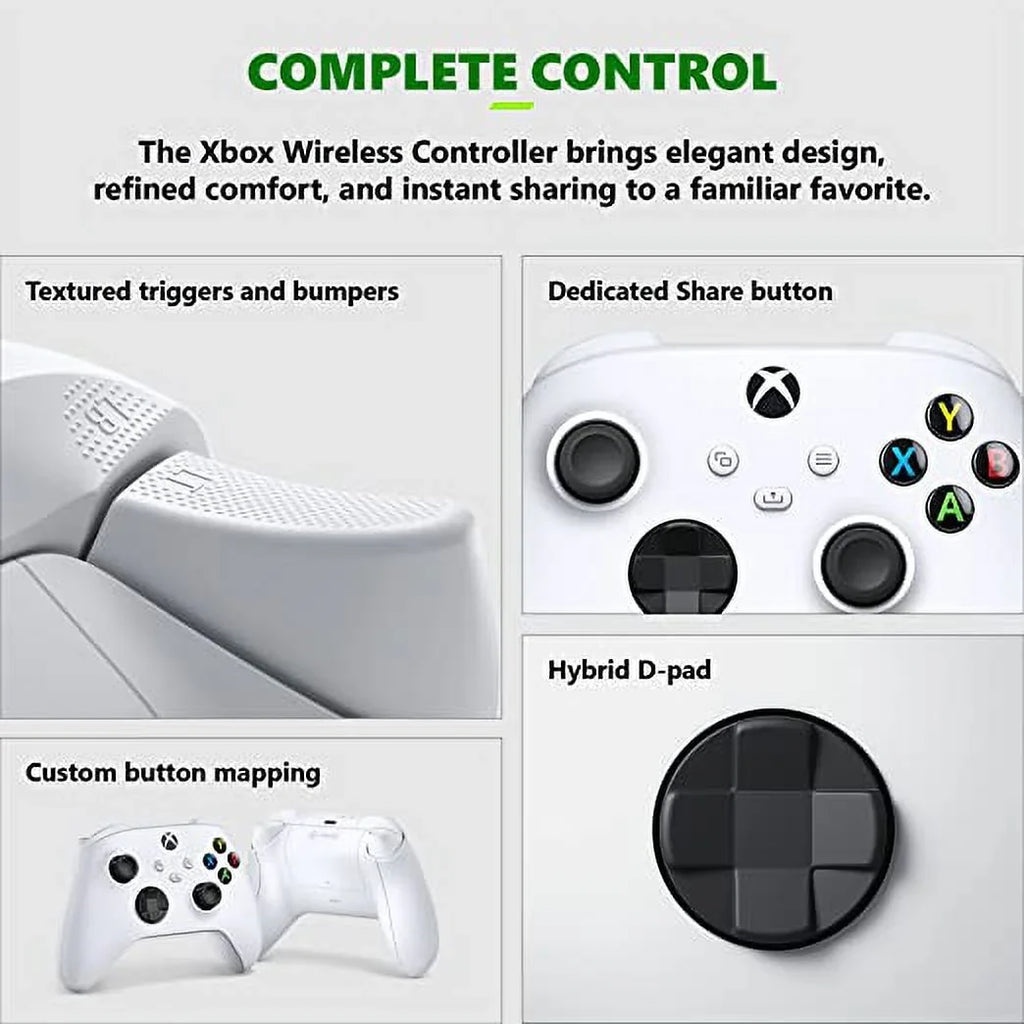 GAME CONSOLE S RRS-00001 WHITE XBOX Pre-Owned - SERIES MICROSOFT 512GB (Refurbished)