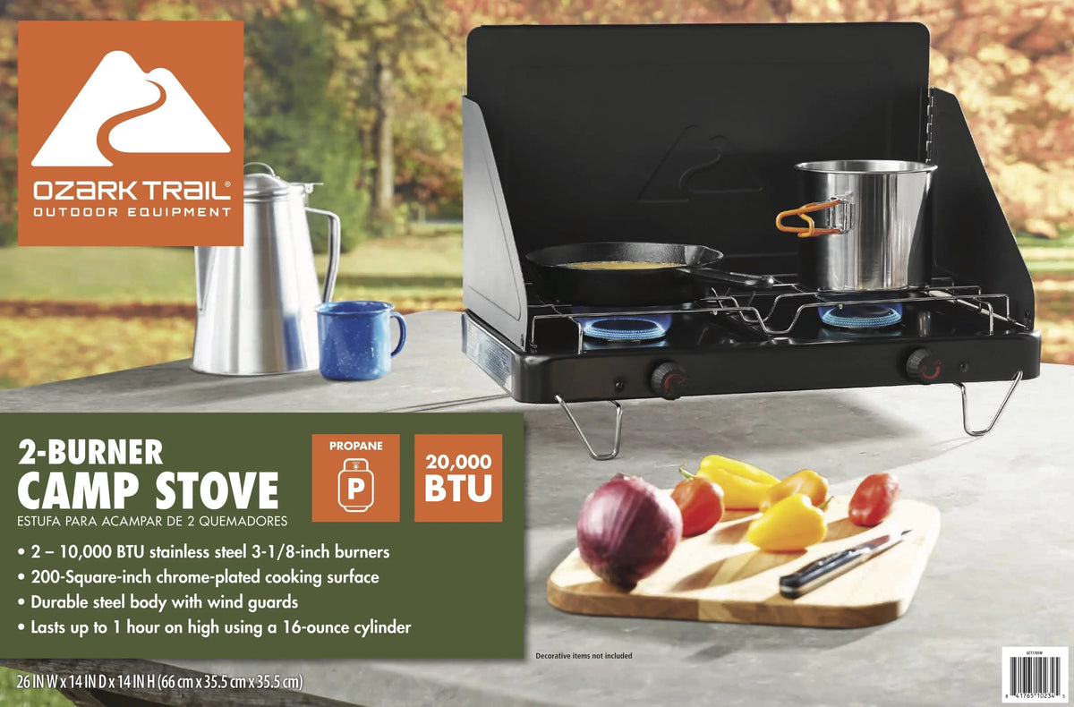 Trail Burner Propane Camping Ozark Stove 2