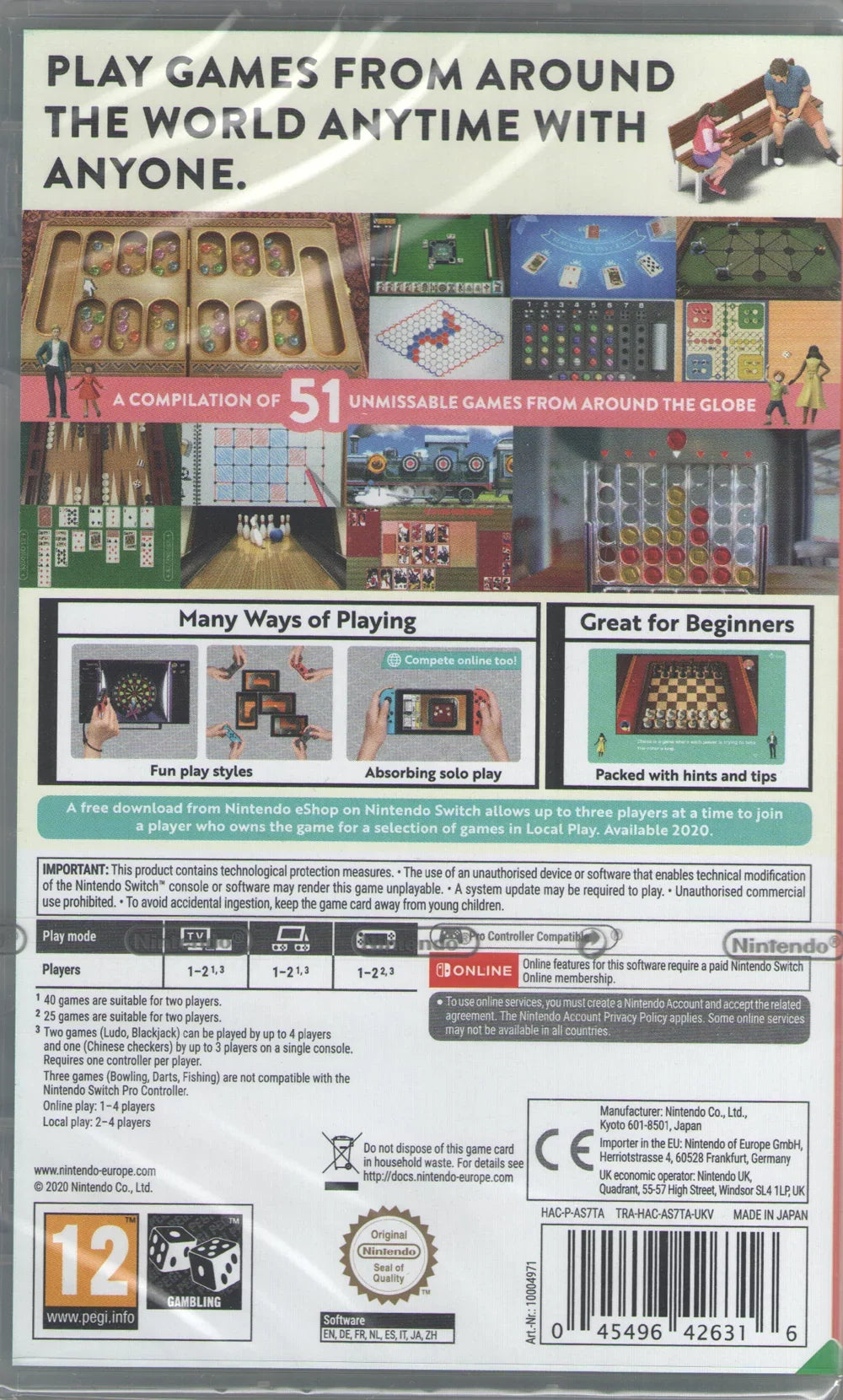 Games 51 Worldwide Region Version (Nintendo Free EU Switch)