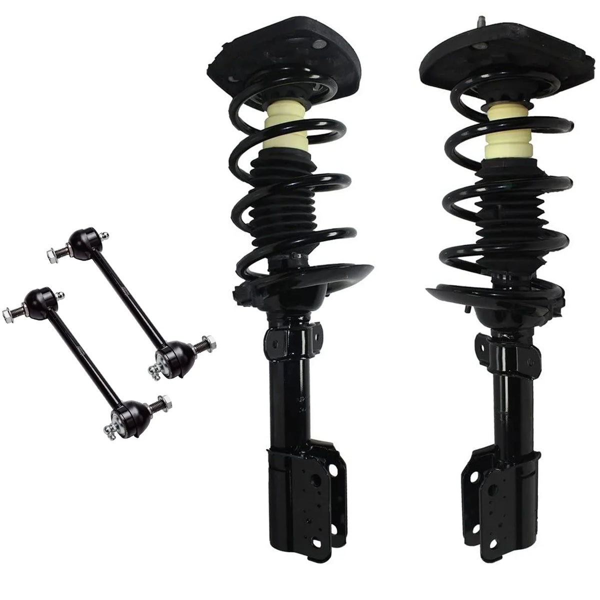 [Excludes Detroit Struts Grand Wheels] 1997-2005 Axle Complete 2 Century Bar Sway Coil with 97-03 Sway Replacement Regal 18" for 2 Bars Buick Pontiac Spring Prix 97-04 Struts Rear Links -