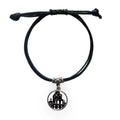 Leather Famous Architecture Black Germany Jewelry Rope Wristband Building Bracelet