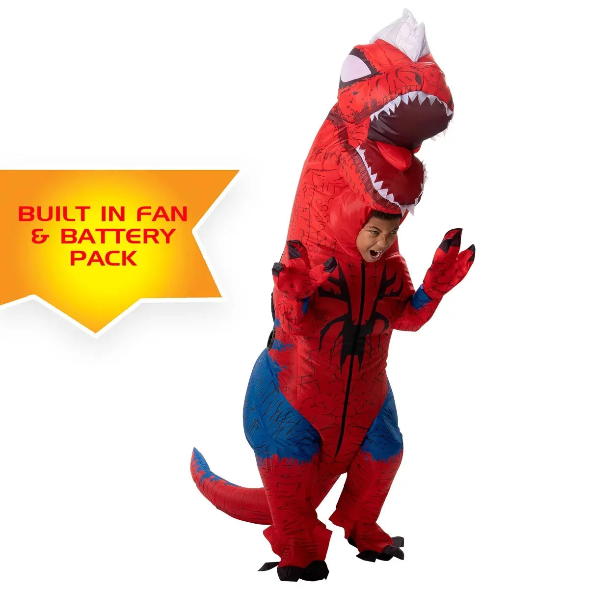 Large Costume Marvel | Inflatable Spider-Rex Child