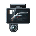 Camcorder, Car Triple Clear Rearview Mirror 4in Dash Recording Channel Andoer Cam, Car Video