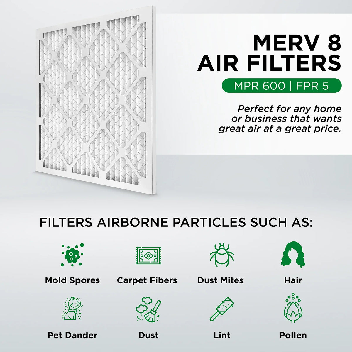 Inches) Air Furnace x MERV Pleated Quantity 6. AC Size: 14x18x1 13.75 (Actual Air Pamlico 0.75 17.75 8 Filters. x