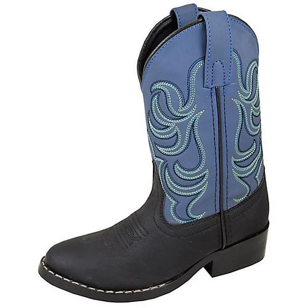 Kids Boots Mountain Monterey Smoky Black/Blue 8.5