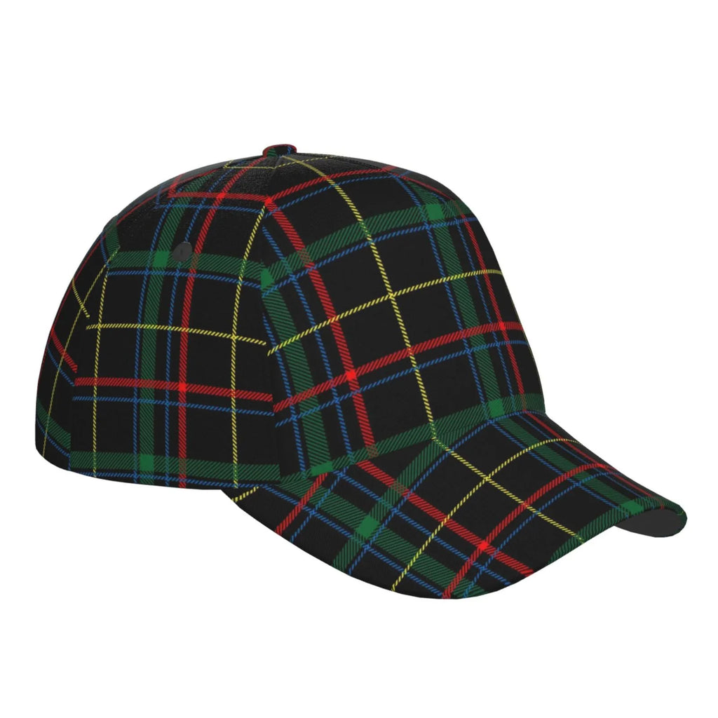 Hat(Buffalo Balery Plaid Cap Green) Size Workouts Adjustable Dad Running and Baseball Outdoor Seasons Activities All Dark for