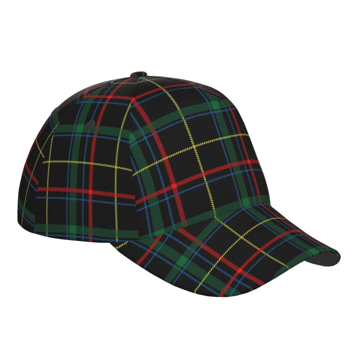 Hat(Buffalo Balery Plaid Cap Green) Size Workouts Adjustable Dad Running and Baseball Outdoor Seasons Activities All Dark for