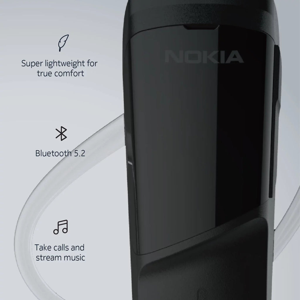 '+ Single Bluetooth calls, free. Answer music Nokia Solo stream Ear Clarity Headset. Wireless Bud hands
