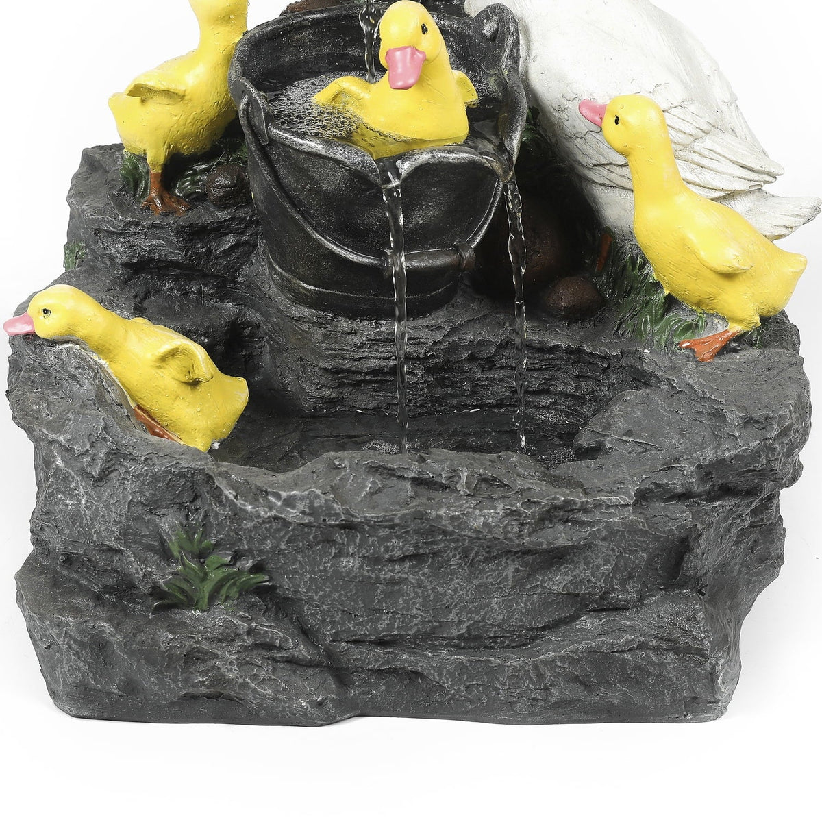 Duck Outdoor Antique Resin HomeStock Family Bath Ambiance Fountain