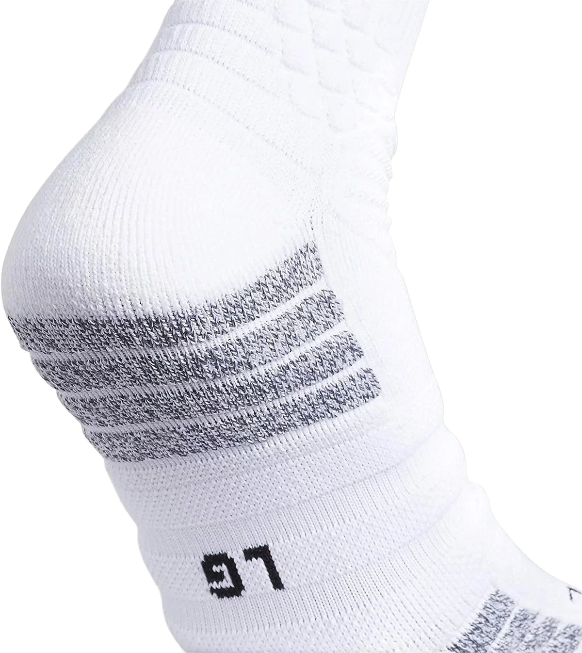 adidas Socks X-Large (1-Pair) Crew Basketball Creator Unisex-Adult White/Black 365