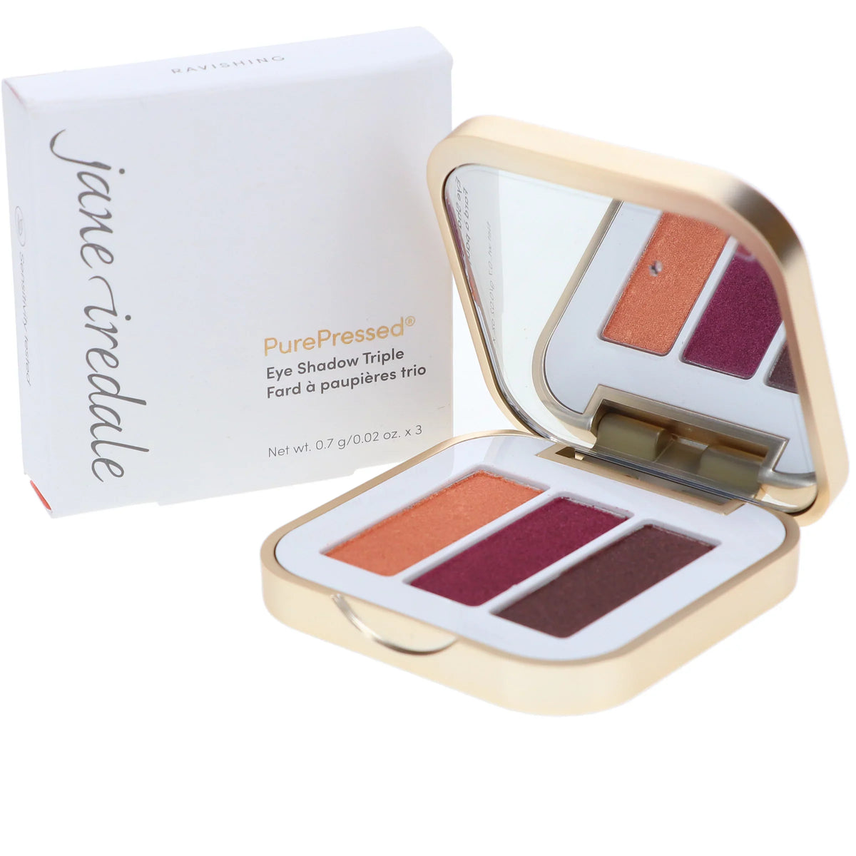 iredale 0.02 Triple jane Ravishing Shadow oz PurePressed Eye