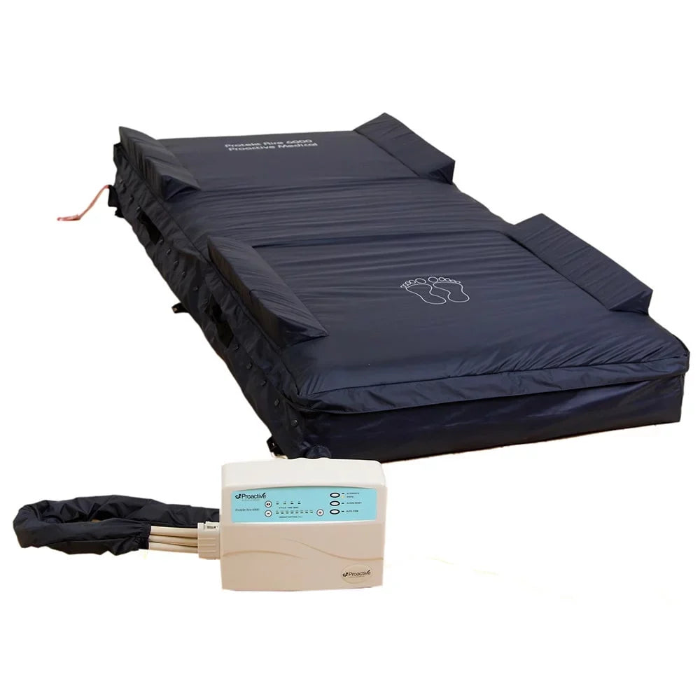 Overlay 6000 and Medical Pressure Low Rail Alternating Aire Raised Protekt 80065 System Air Proactive Loss
