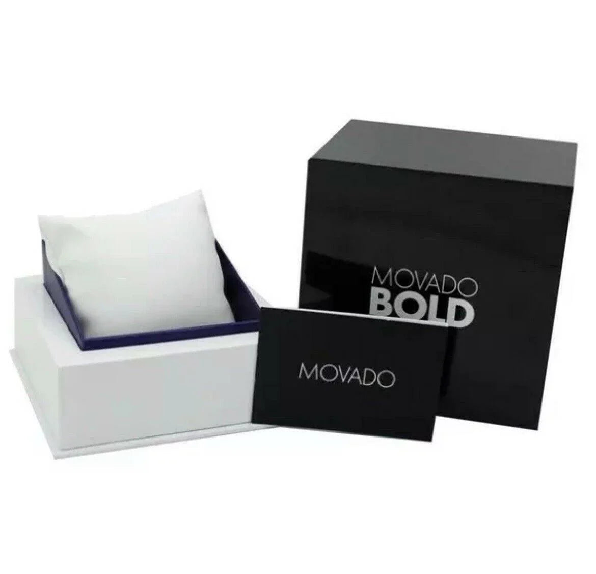 Strap 40mm Blue 3600901 Men's Mesh Bold Watch Movado Dial Evolution