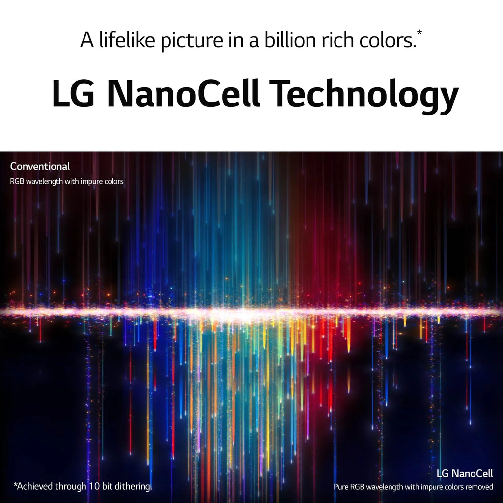 AI NanoCell UHD Class 4K 65NANO80UPA with ThinQ® Smart TV LG Series 80 65"