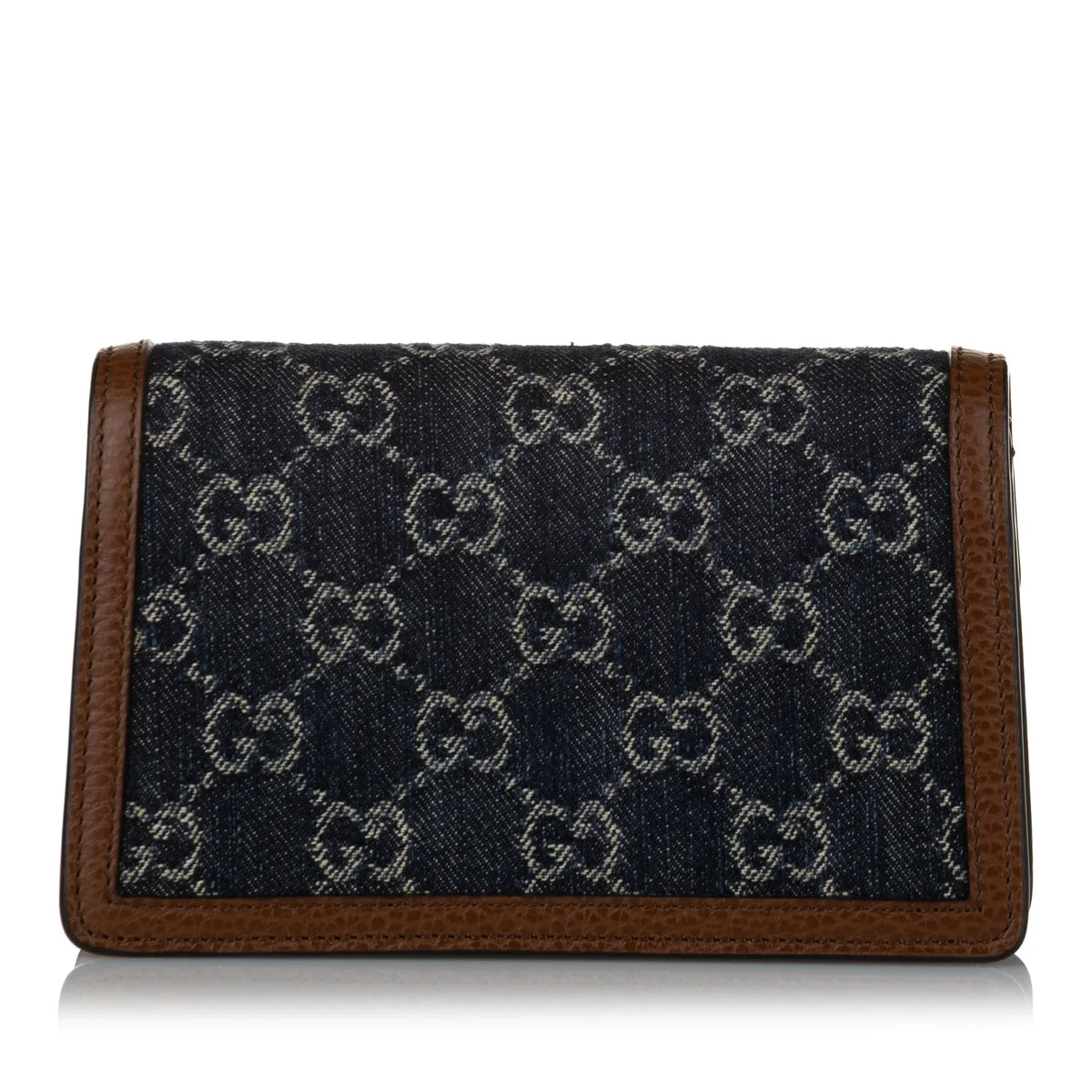 Pre-Owned Bag Mini Women Fabric Crossbody Authenticated GG Dionysus Denim Gucci Blue Super