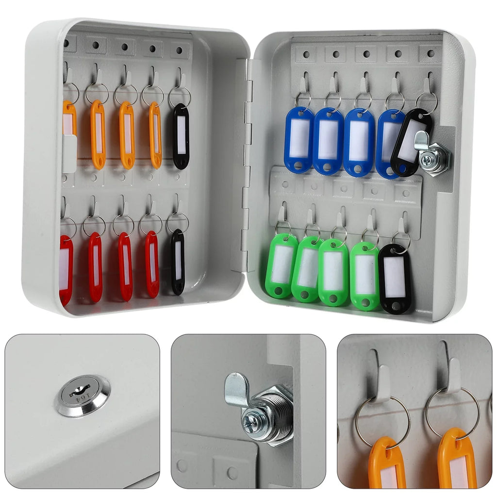 Holdermount Key Car Case Organizer Box Hanging Storage Wall Management Locking Key Box Safe Lock Mountcase Cabinet