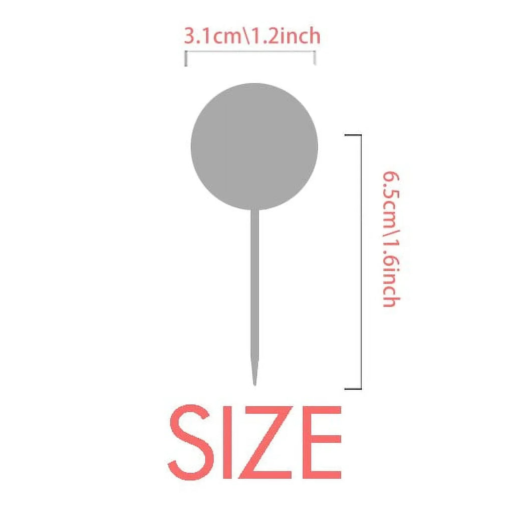 Labels Round Toothpick Virgo Flags Decoration Zodiac Party Constellation Sign
