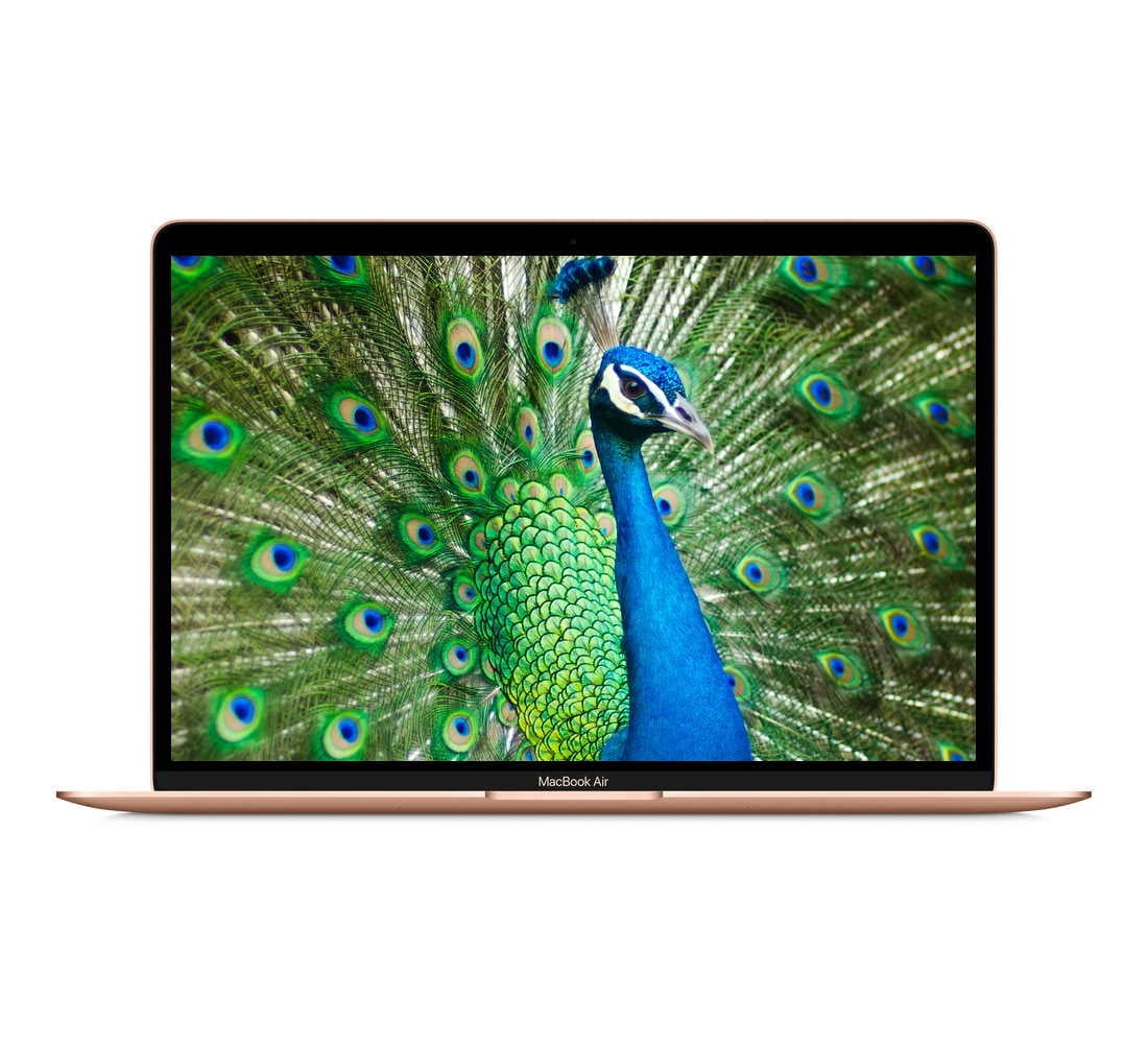 RAM-Mac Apple 256GB & 1.2GHZ HD Laptop (2020) i7 8GB (Retina, Macbook OS (Refurbished) 13.3-inch Quad Core Air Gold)