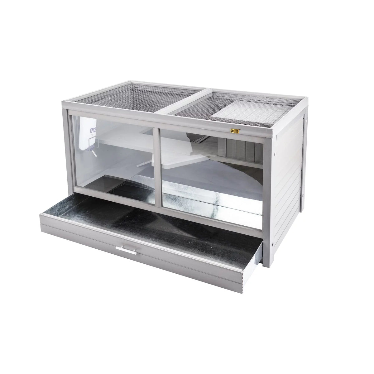 Park ECOFLEX® Indoor Rabbit Habitat-Nantucket Hutch Grey Avenue Jumbo