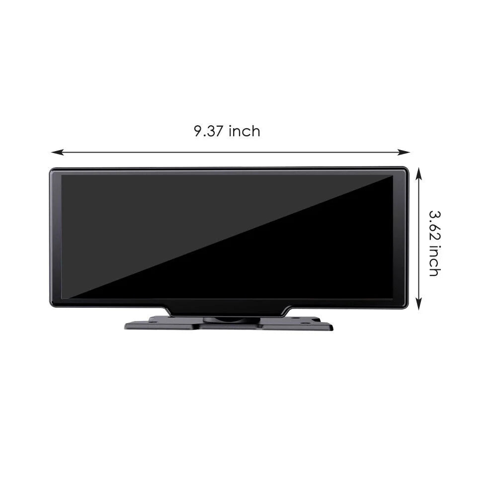 T91 Wireless Resolution, IPS Screen Bluetooth - WiFi 10.26'' Connected, Dash Dual Touch Lens, 2K KingFurt Screen, Enabled Cam