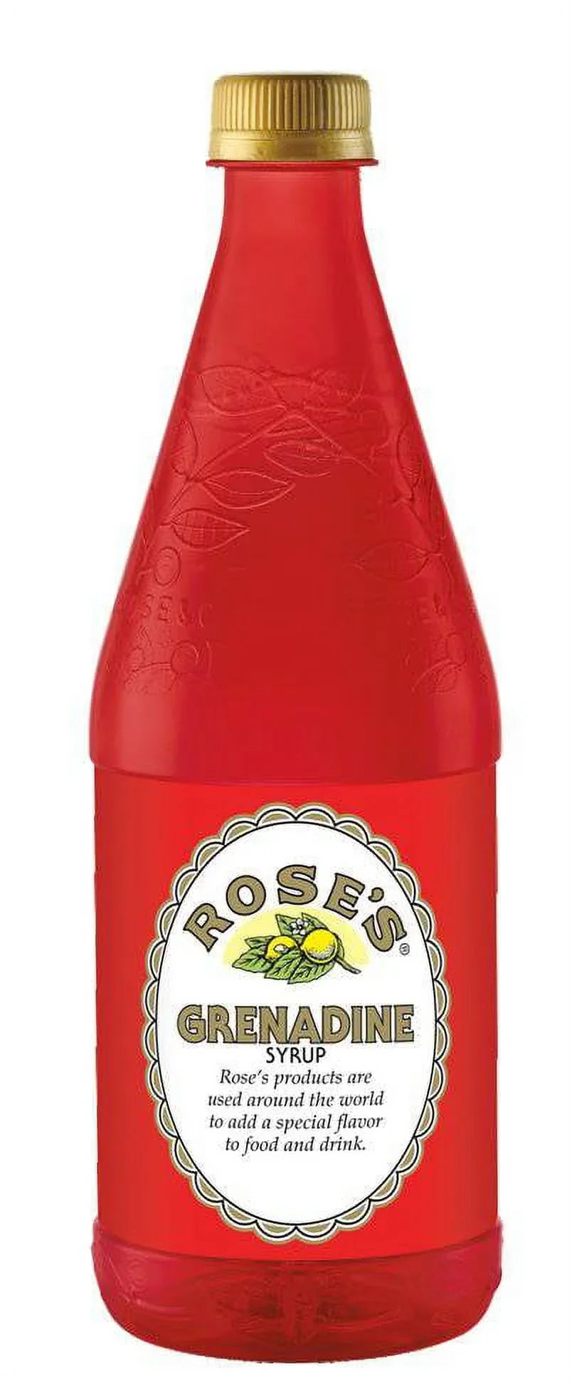 Original Grenadine Oz Rose's Sold 25 Case As: