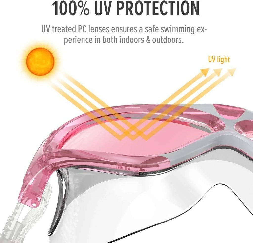 Wide OutdoorMaster Mask View Mask Goggles Anti-Fog Swim Swimming & Liquidproof -